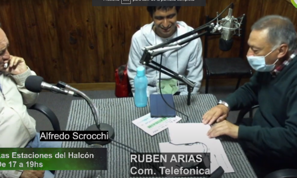 #LasEstacionesDelHalcón I Entrevista a Rubén Arias